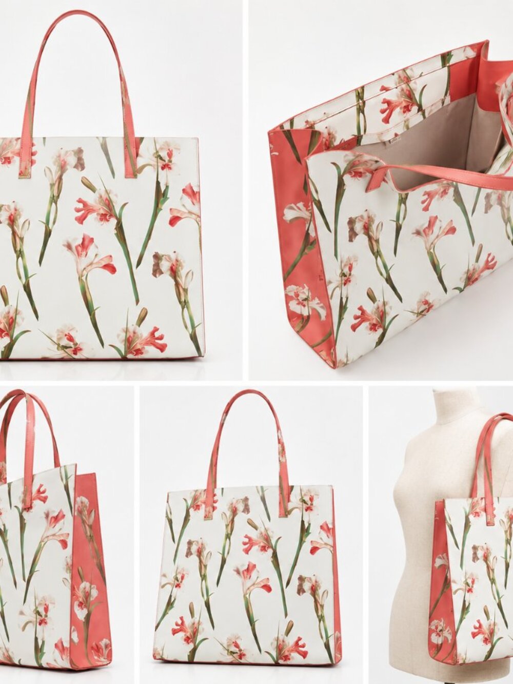 NWT Ted Baker Soocon Floral Tote